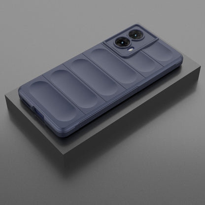 Motorola Moto G85 5G Global Magic Shield TPU + Flannel Phone Case: Durable, Non-toxic, Easy Access, Stylish Design