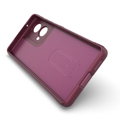 Motorola Moto G85 5G Global Magic Shield TPU + Flannel Phone Case: Durable, Non-toxic, Easy Access, Stylish Design