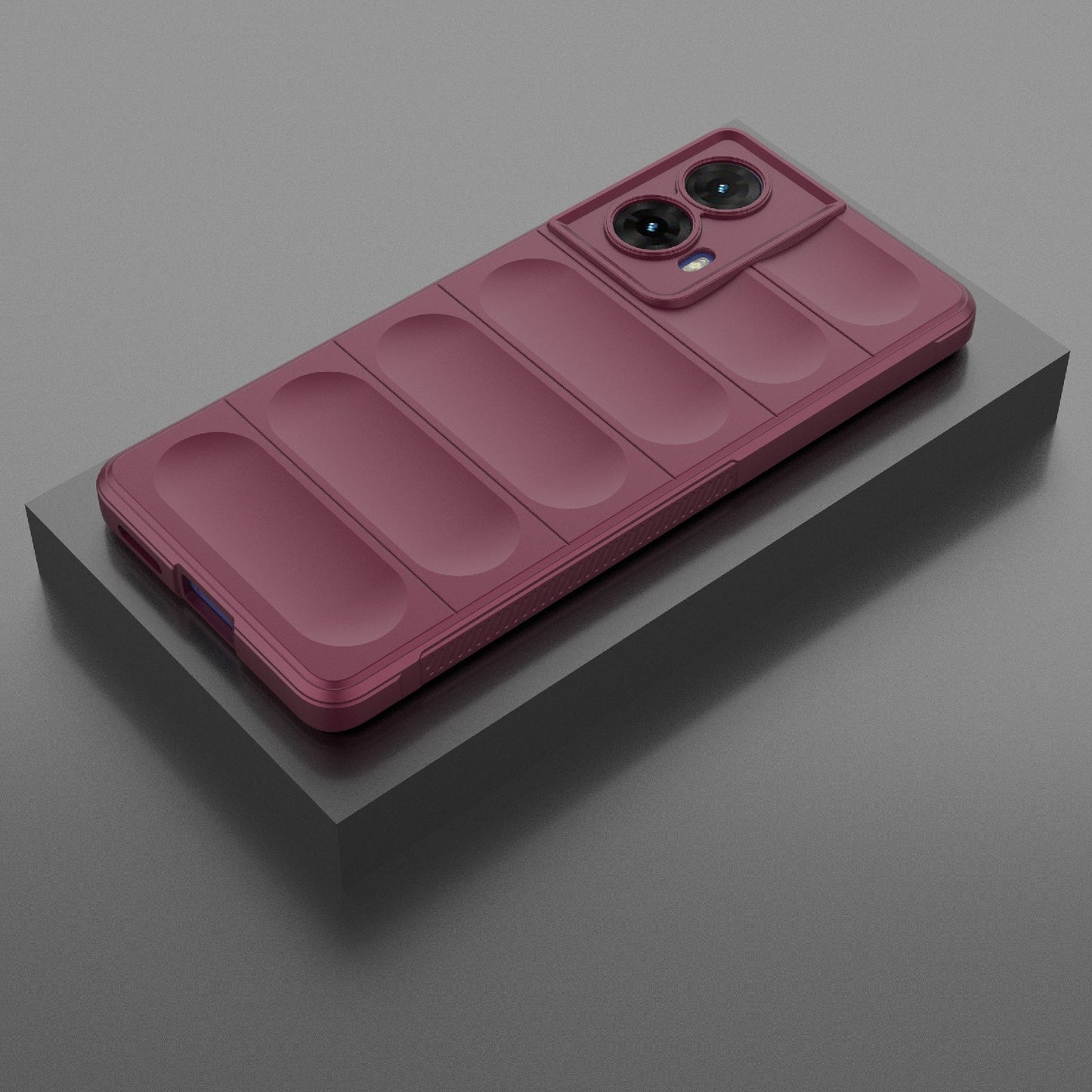 Motorola Moto G85 5G Global Magic Shield TPU + Flannel Phone Case: Durable, Non-toxic, Easy Access, Stylish Design