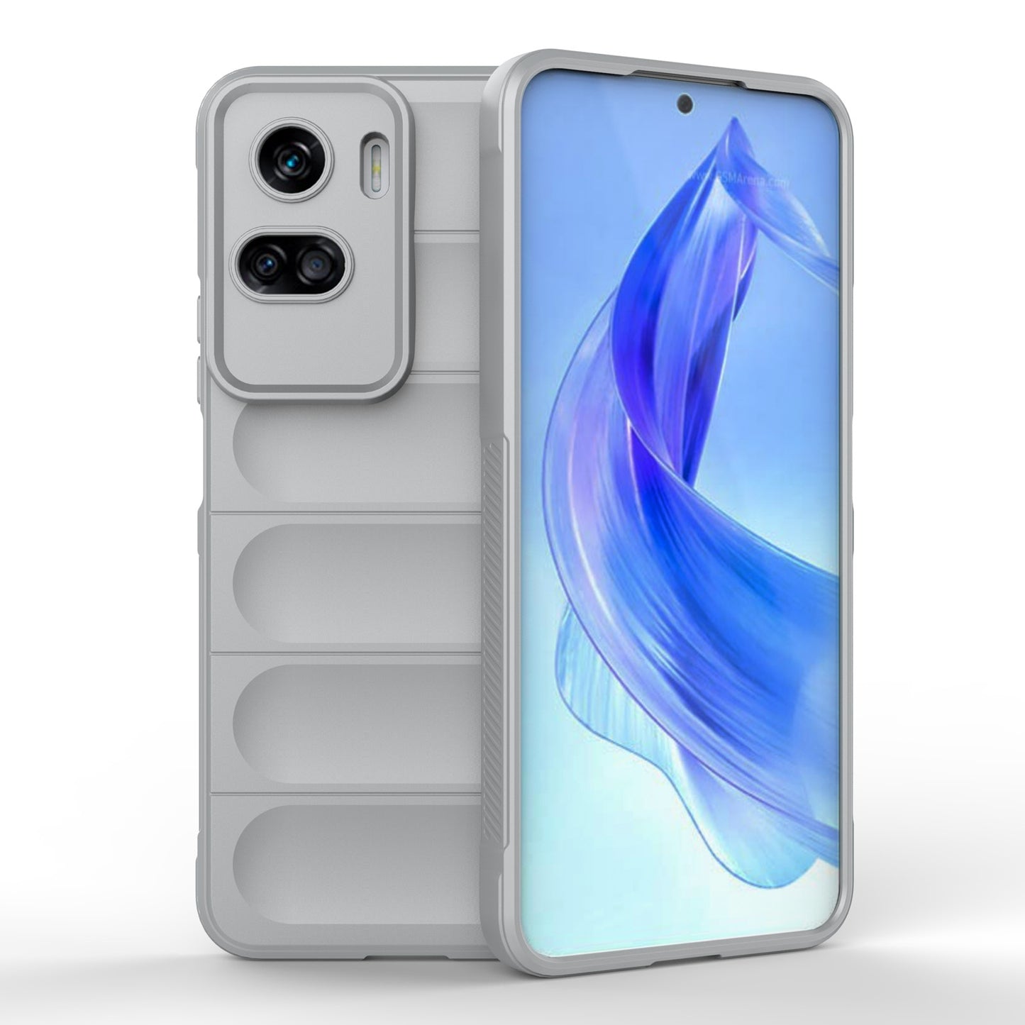 Honor 90 Lite Magic Shield TPU + Flannel Phone Case: Durable, Non-toxic, Easy Access, Stylish Design