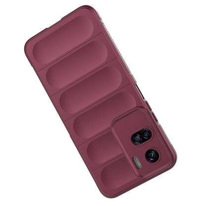 Honor 90 Lite Magic Shield TPU + Flannel Phone Case: Durable, Non-toxic, Easy Access, Stylish Design