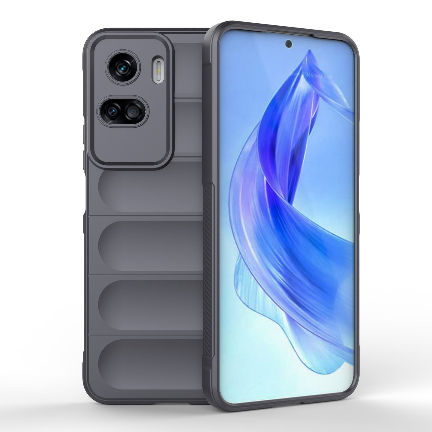 Honor 90 Lite Magic Shield TPU + Flannel Phone Case: Durable, Non-toxic, Easy Access, Stylish Design
