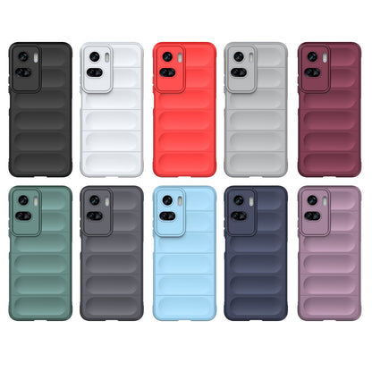 Honor 90 Lite Magic Shield TPU + Flannel Phone Case: Durable, Non-toxic, Easy Access, Stylish Design