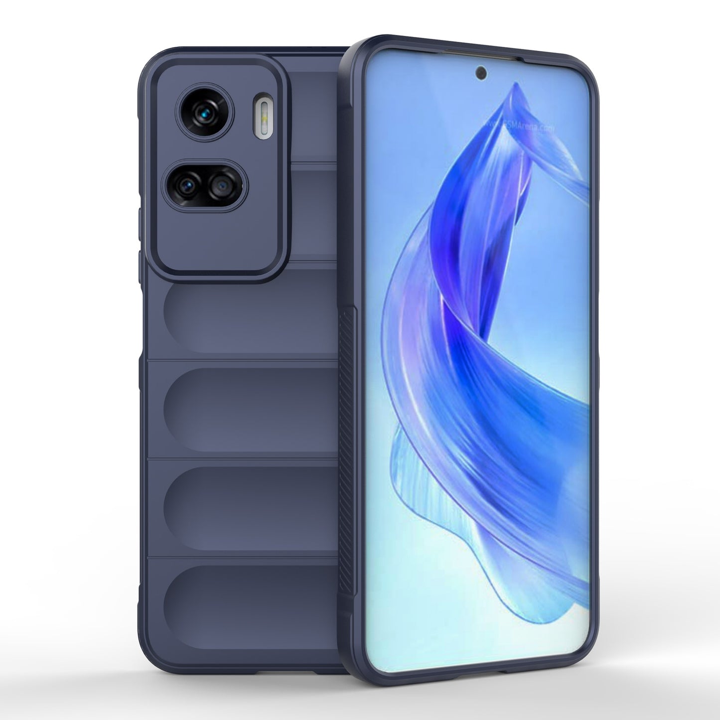Honor 90 Lite Magic Shield TPU + Flannel Phone Case: Durable, Non-toxic, Easy Access, Stylish Design