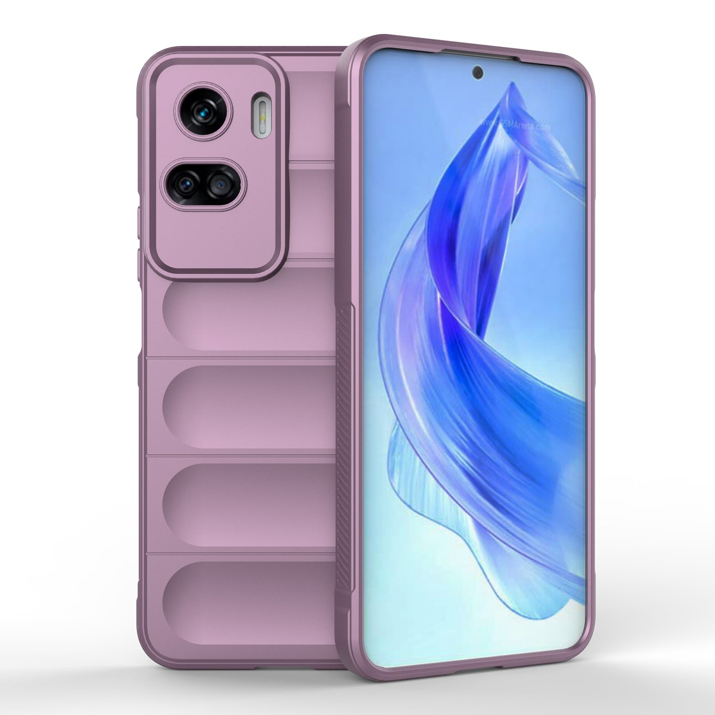 Honor 90 Lite Magic Shield TPU + Flannel Phone Case: Durable, Non-toxic, Easy Access, Stylish Design