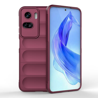 Honor 90 Lite Magic Shield TPU + Flannel Phone Case: Durable, Non-toxic, Easy Access, Stylish Design