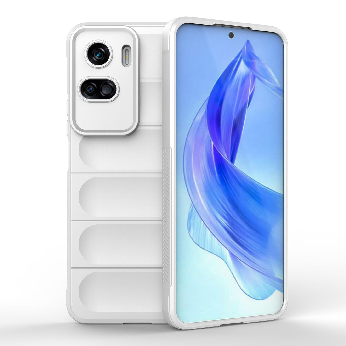 Honor 90 Lite Magic Shield TPU + Flannel Phone Case: Durable, Non-toxic, Easy Access, Stylish Design