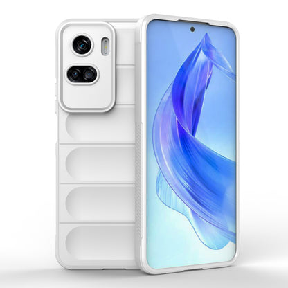 Honor 90 Lite Magic Shield TPU + Flannel Phone Case: Durable, Non-toxic, Easy Access, Stylish Design