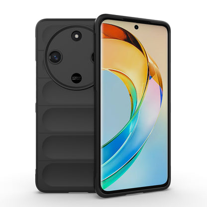 Honor X50 5G Global Magic Shield TPU + Flannel Phone Case: Durable, Non-toxic, Easy Access, Stylish Design