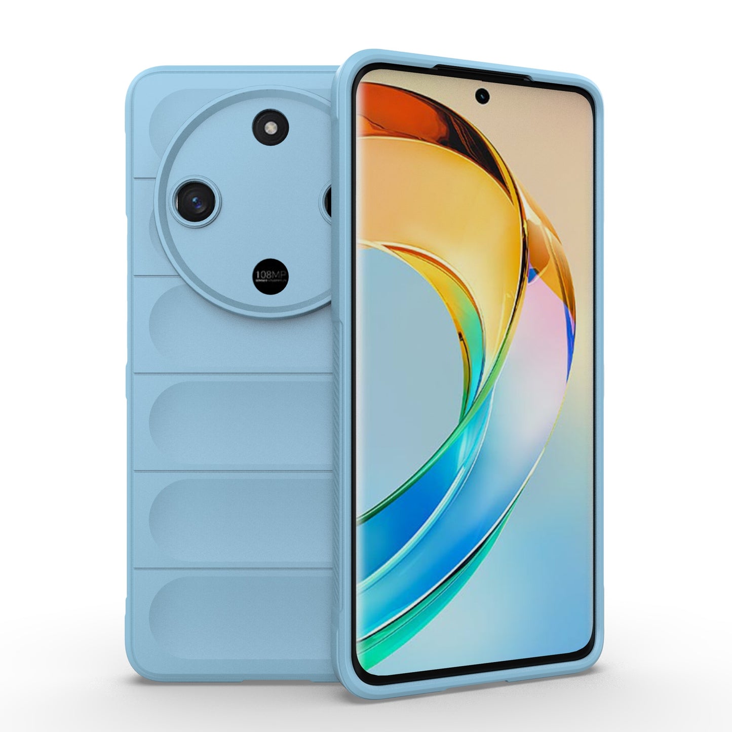 Honor X9b Magic Shield TPU + Flannel Phone Case: Durable, Non-toxic, Easy Access, Stylish Design