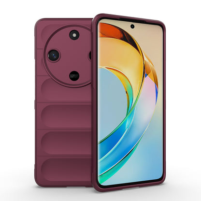Honor X50 5G Global Magic Shield TPU + Flannel Phone Case: Durable, Non-toxic, Easy Access, Stylish Design