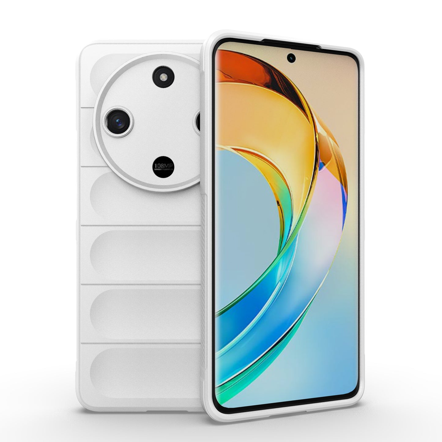 Honor X50 5G Global Magic Shield TPU + Flannel Phone Case: Durable, Non-toxic, Easy Access, Stylish Design