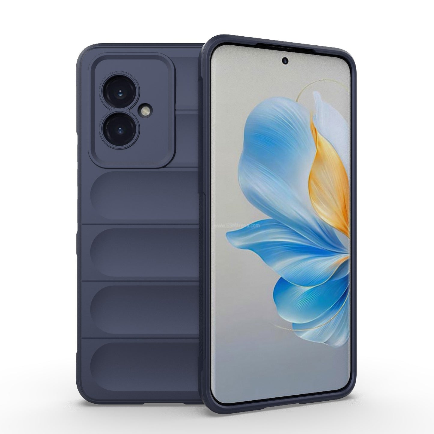 Honor 100 5G Magic Shield TPU + Flannel Phone Case: Durable, Non-toxic, Easy Access, Stylish Design