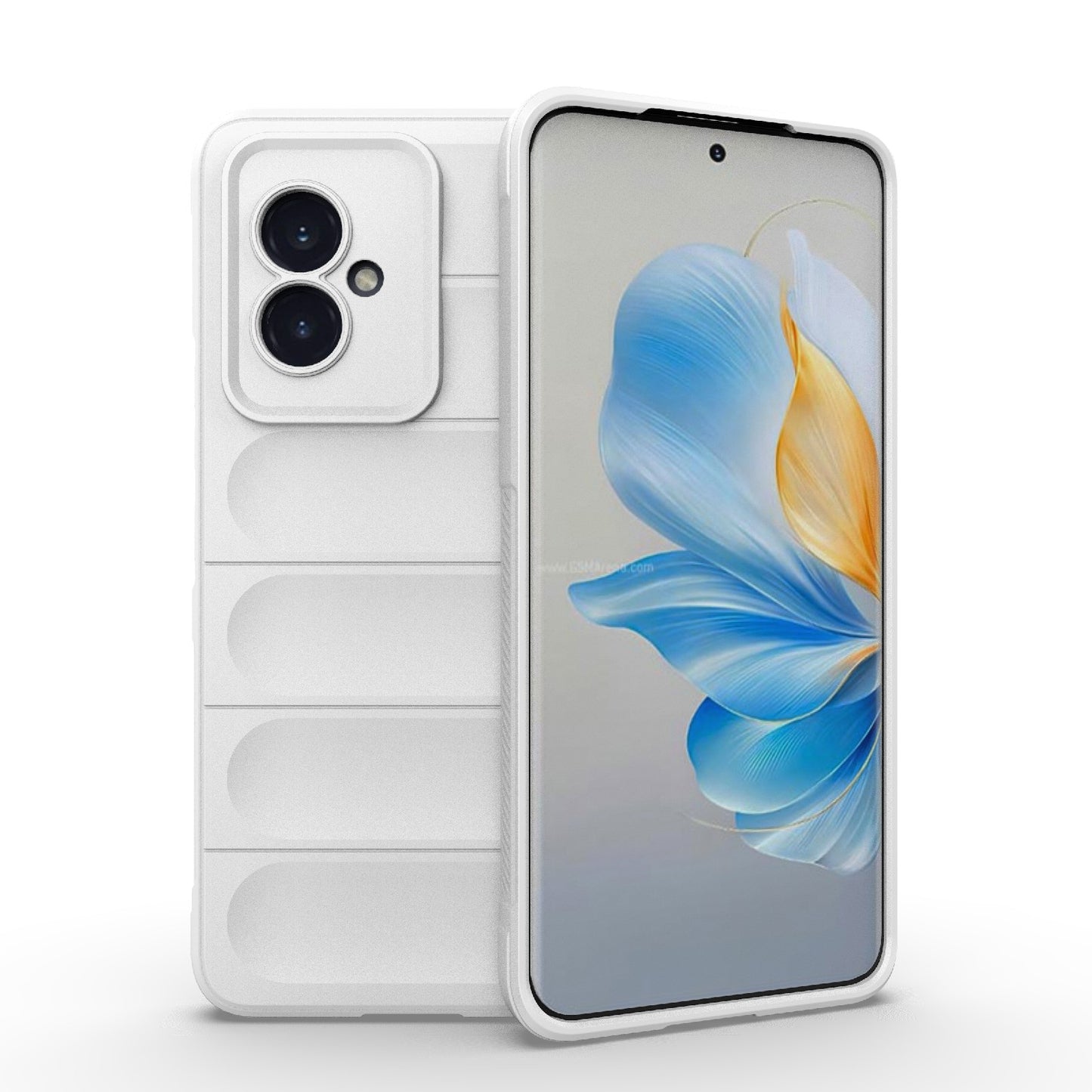 Honor 100 5G Magic Shield TPU + Flannel Phone Case: Durable, Non-toxic, Easy Access, Stylish Design