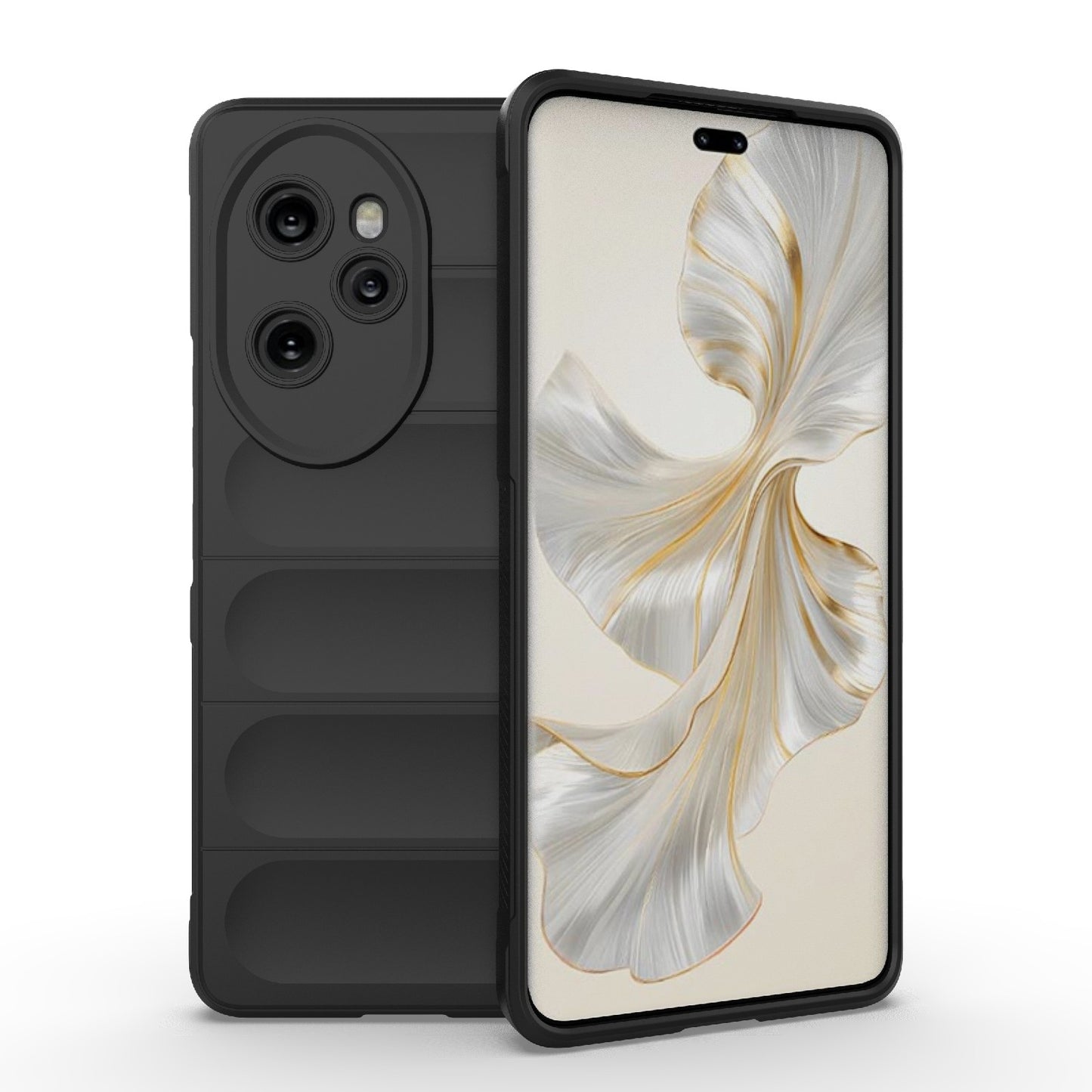 Honor 100 Pro 5G Magic Shield TPU + Flannel Phone Case: Durable, Non-toxic, Easy Access, Stylish Design