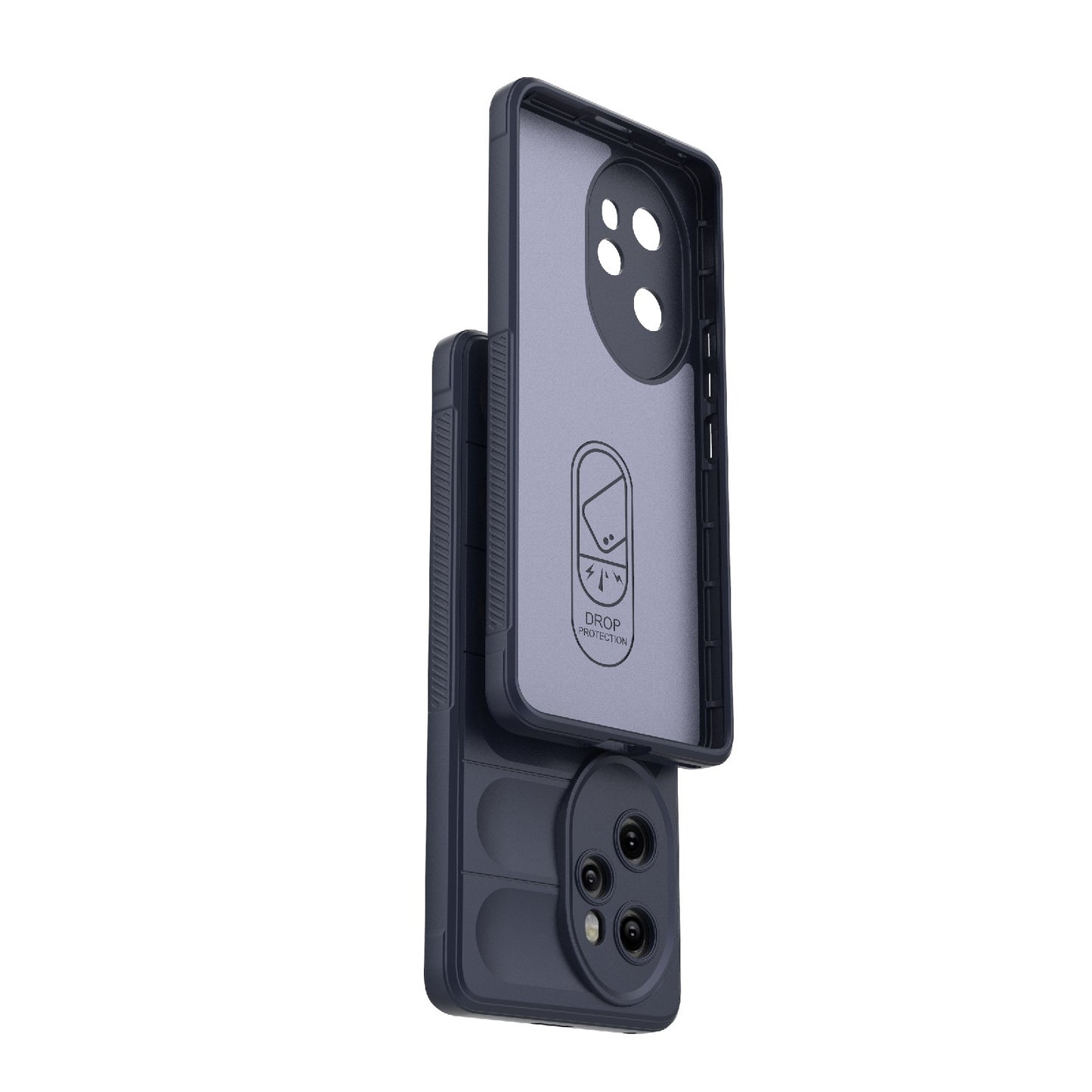 Honor 100 Pro 5G Magic Shield TPU + Flannel Phone Case: Durable, Non-toxic, Easy Access, Stylish Design