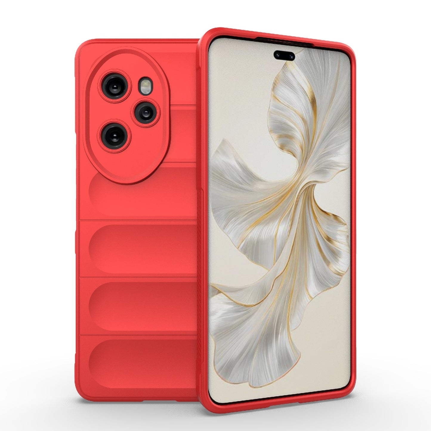 Honor 100 Pro 5G Magic Shield TPU + Flannel Phone Case: Durable, Non-toxic, Easy Access, Stylish Design
