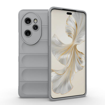 Honor 100 Pro 5G Magic Shield TPU + Flannel Phone Case: Durable, Non-toxic, Easy Access, Stylish Design