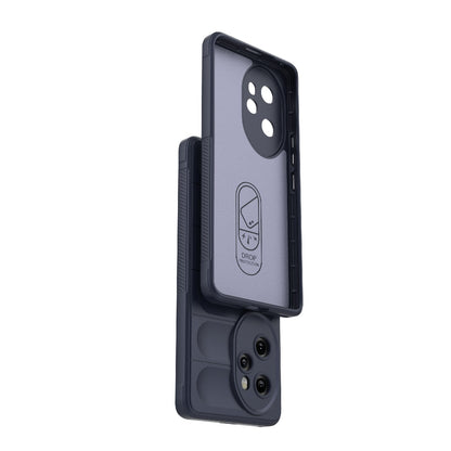 Honor 100 Pro 5G Magic Shield TPU + Flannel Phone Case: Durable, Non-toxic, Easy Access, Stylish Design