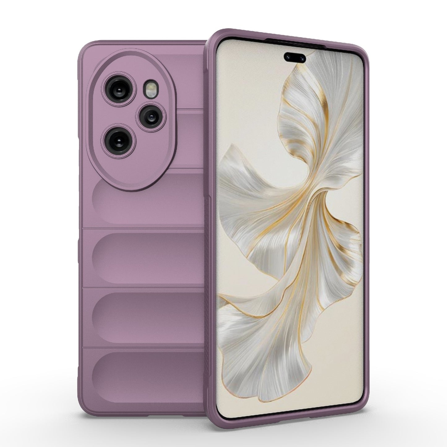 Honor 100 Pro 5G Magic Shield TPU + Flannel Phone Case: Durable, Non-toxic, Easy Access, Stylish Design