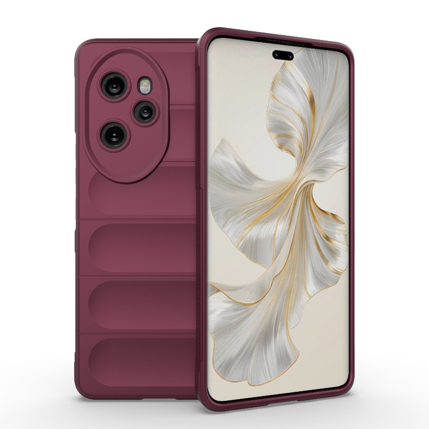 Honor 100 Pro 5G Magic Shield TPU + Flannel Phone Case: Durable, Non-toxic, Easy Access, Stylish Design