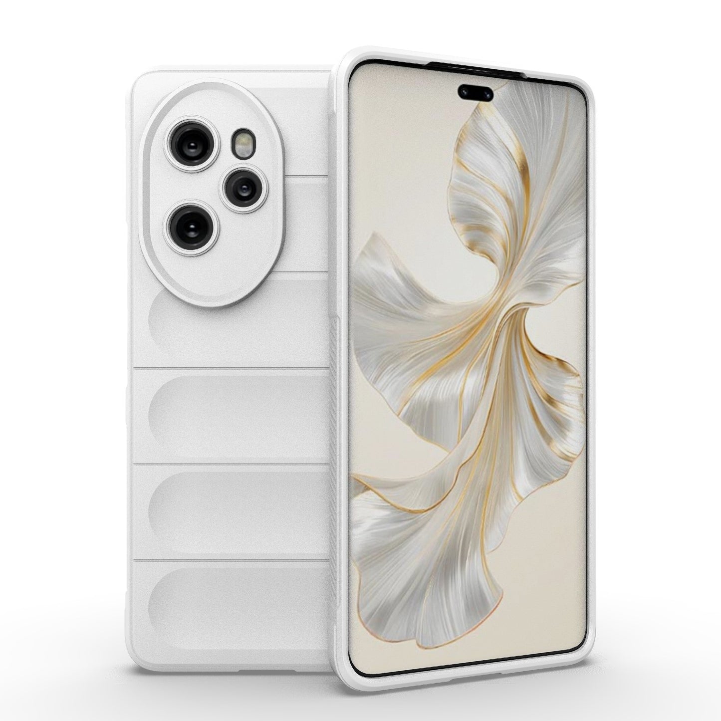 Honor 100 Pro 5G Magic Shield TPU + Flannel Phone Case: Durable, Non-toxic, Easy Access, Stylish Design