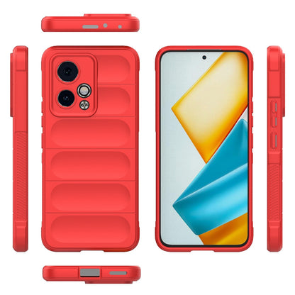 Honor 90 GT 5G Magic Shield TPU + Flannel Phone Case: Durable, Non-toxic, Easy Access, Stylish Design
