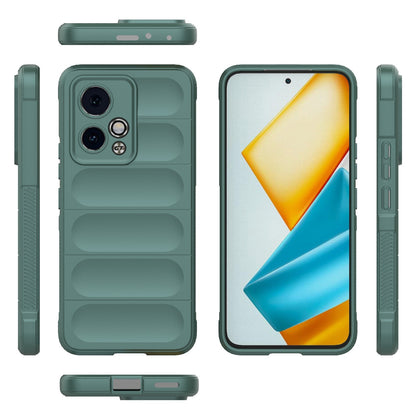 Honor 90 GT 5G Magic Shield TPU + Flannel Phone Case: Durable, Non-toxic, Easy Access, Stylish Design