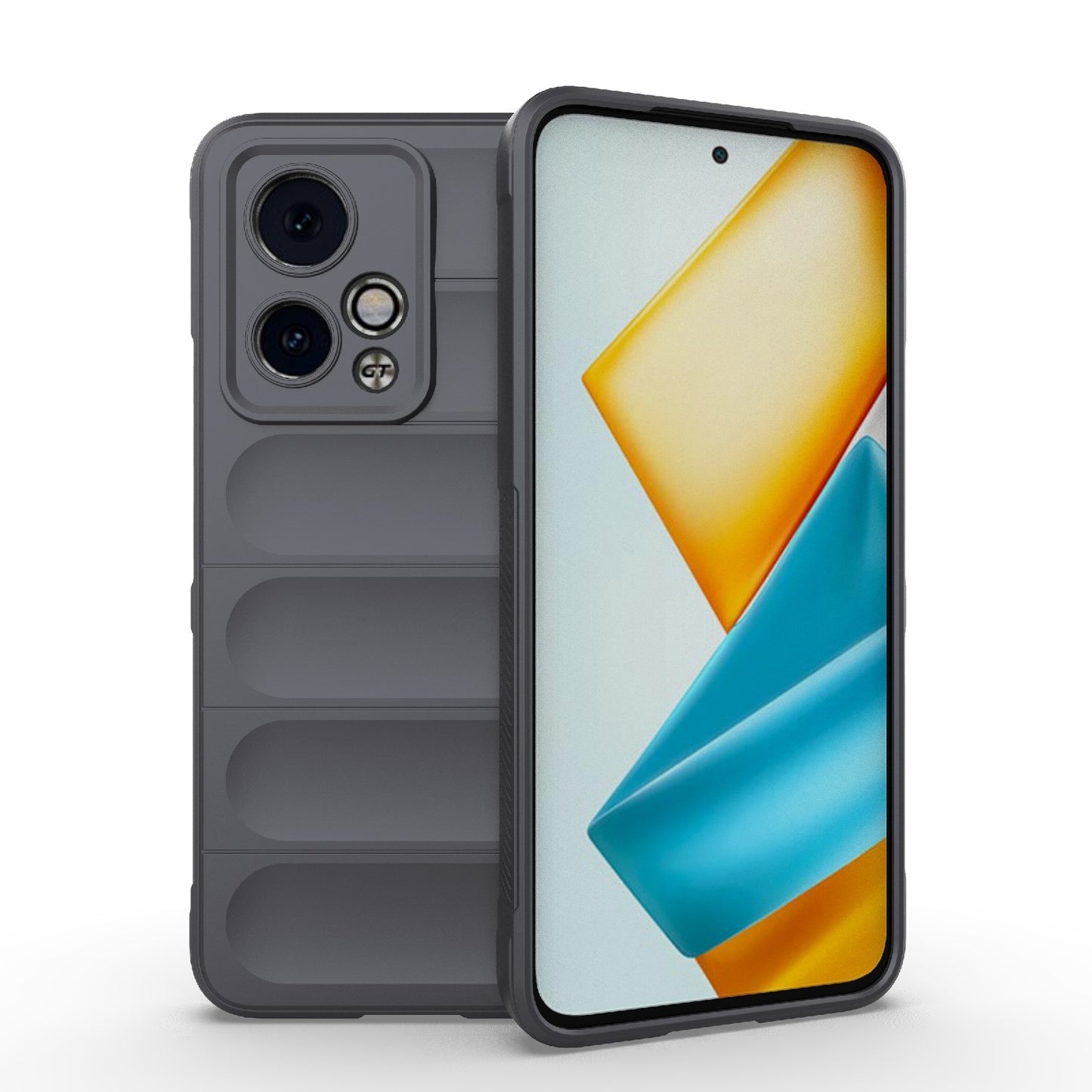 Honor 90 GT 5G Magic Shield TPU + Flannel Phone Case: Durable, Non-toxic, Easy Access, Stylish Design