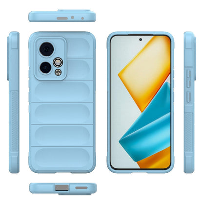 Honor 90 GT 5G Magic Shield TPU + Flannel Phone Case: Durable, Non-toxic, Easy Access, Stylish Design
