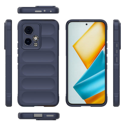 Honor 90 GT 5G Magic Shield TPU + Flannel Phone Case: Durable, Non-toxic, Easy Access, Stylish Design