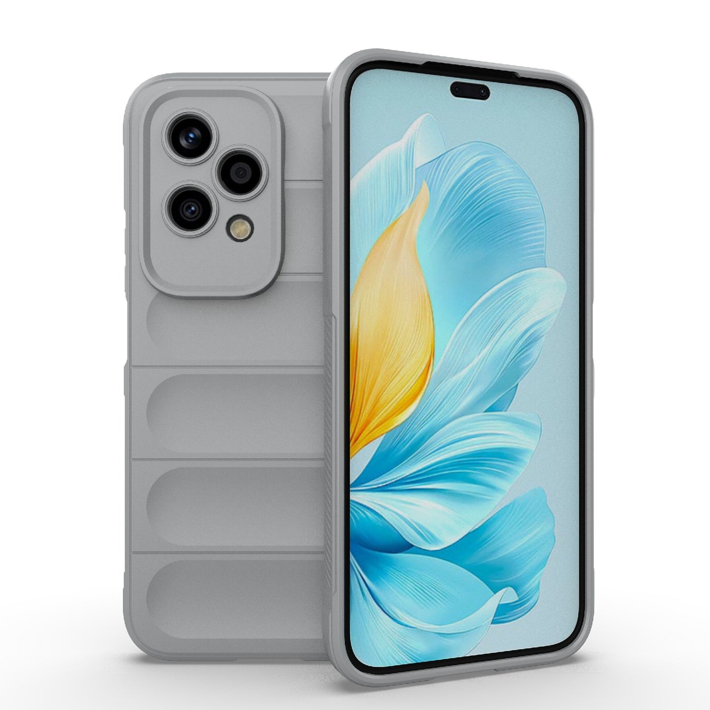 Honor 200 Lite Global Magic Shield TPU + Flannel Phone Case: Durable, Non-toxic, Easy Access, Stylish Design