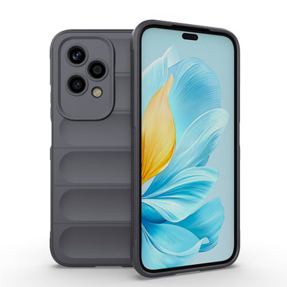 Honor 200 Lite Global Magic Shield TPU + Flannel Phone Case: Durable, Non-toxic, Easy Access, Stylish Design