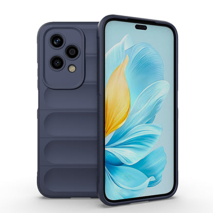 Honor 200 Lite Global Magic Shield TPU + Flannel Phone Case: Durable, Non-toxic, Easy Access, Stylish Design