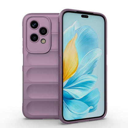 Honor 200 Lite Global Magic Shield TPU + Flannel Phone Case: Durable, Non-toxic, Easy Access, Stylish Design