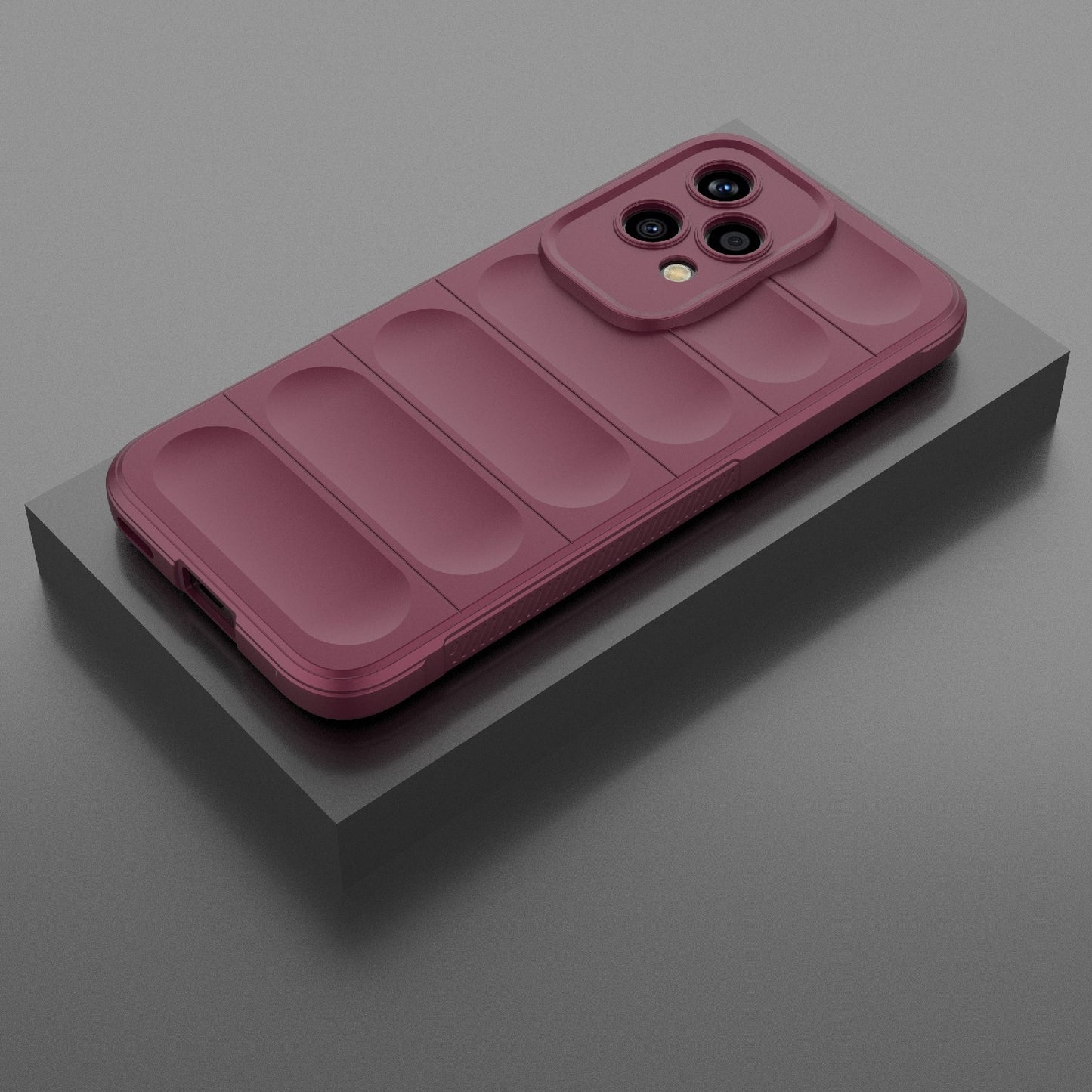 Honor 200 Lite Global Magic Shield TPU + Flannel Phone Case: Durable, Non-toxic, Easy Access, Stylish Design