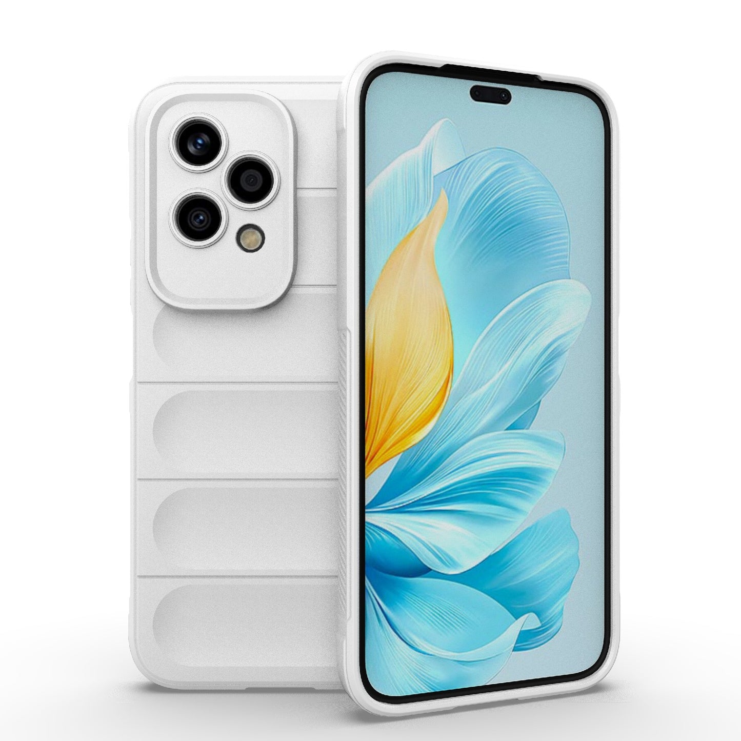 Honor 200 Lite Global Magic Shield TPU + Flannel Phone Case: Durable, Non-toxic, Easy Access, Stylish Design