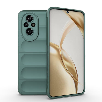 Honor 200 Magic Shield TPU + Flannel Phone Case: Durable, Non-toxic, Easy Access, Stylish Design