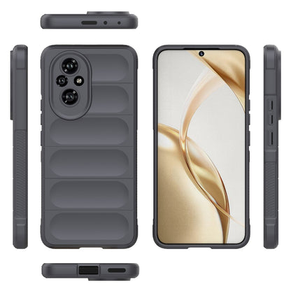 Honor 200 Magic Shield TPU + Flannel Phone Case: Durable, Non-toxic, Easy Access, Stylish Design