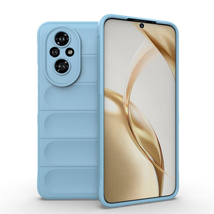 Honor 200 Magic Shield TPU + Flannel Phone Case: Durable, Non-toxic, Easy Access, Stylish Design