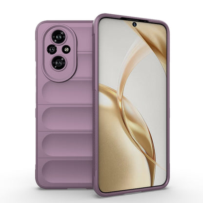 Honor 200 Magic Shield TPU + Flannel Phone Case: Durable, Non-toxic, Easy Access, Stylish Design