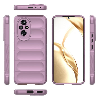 Honor 200 Magic Shield TPU + Flannel Phone Case: Durable, Non-toxic, Easy Access, Stylish Design