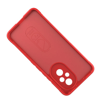 Honor 200 Magic Shield TPU + Flannel Phone Case: Durable, Non-toxic, Easy Access, Stylish Design