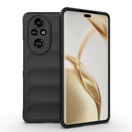 Honor 200 Pro Magic Shield TPU + Flannel Phone Case: Durable, Non-toxic, Easy Access, Stylish Design