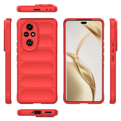 Honor 200 Pro Magic Shield TPU + Flannel Phone Case: Durable, Non-toxic, Easy Access, Stylish Design