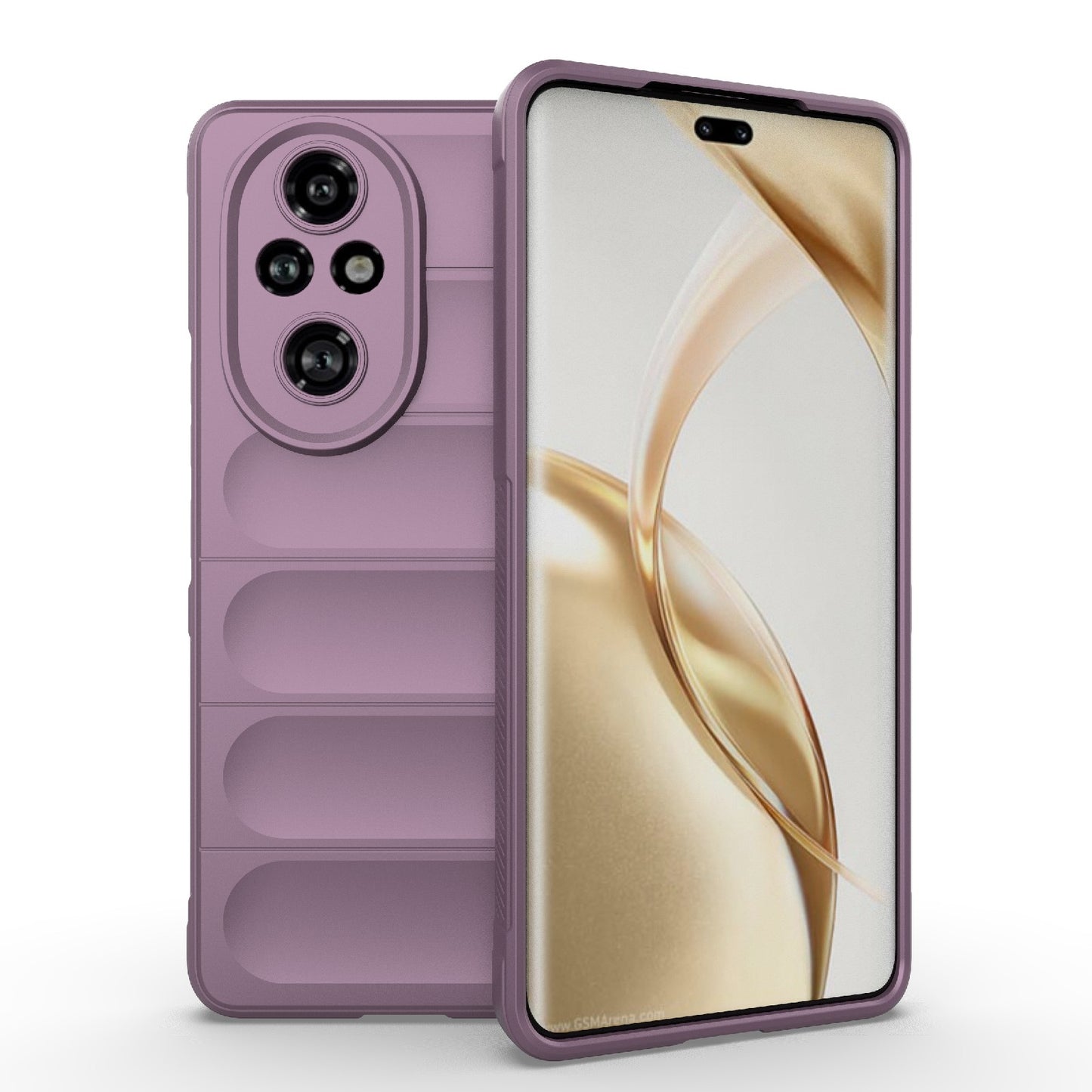 Honor 200 Pro Magic Shield TPU + Flannel Phone Case: Durable, Non-toxic, Easy Access, Stylish Design