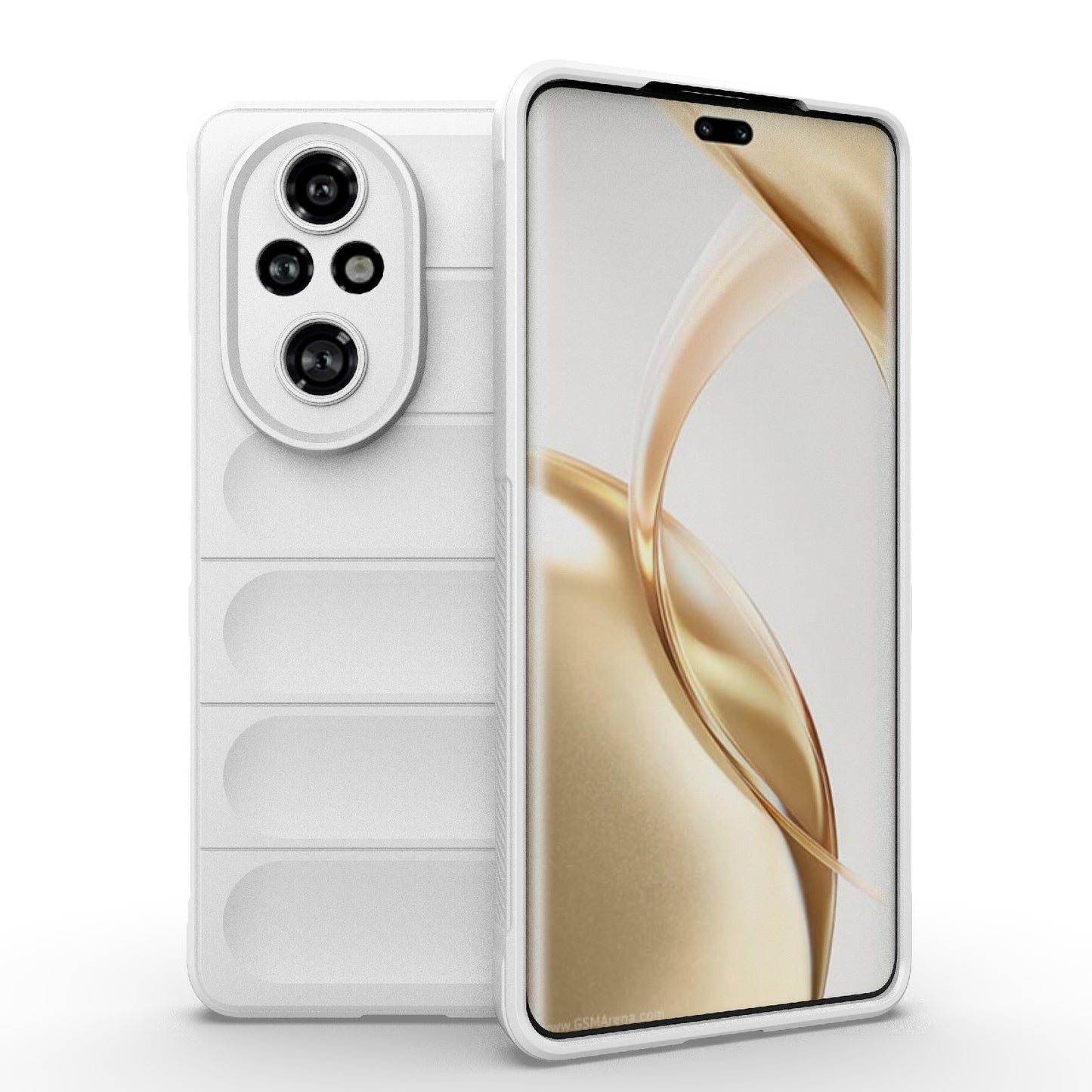 Honor 200 Pro Magic Shield TPU + Flannel Phone Case: Durable, Non-toxic, Easy Access, Stylish Design
