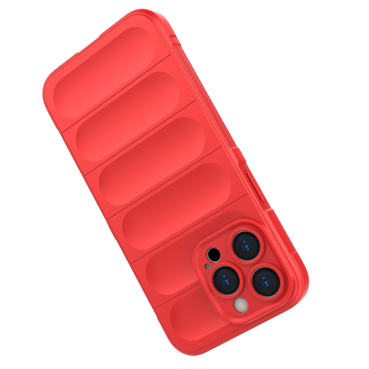 iPhone 15 Pro Max Magic Shield TPU + Flannel Phone Case: Durable, Non-toxic, Easy Access, Stylish Design