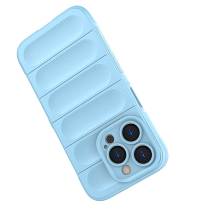 iPhone 15 Pro Magic Shield TPU + Flannel Phone Case: Durable, Non-toxic, Easy Access, Stylish Design