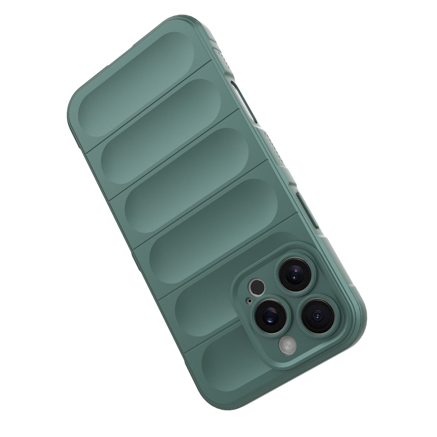 iPhone 16 Pro Max Magic Shield TPU + Flannel Phone Case: Durable, Non-toxic, Easy Access, Stylish Design